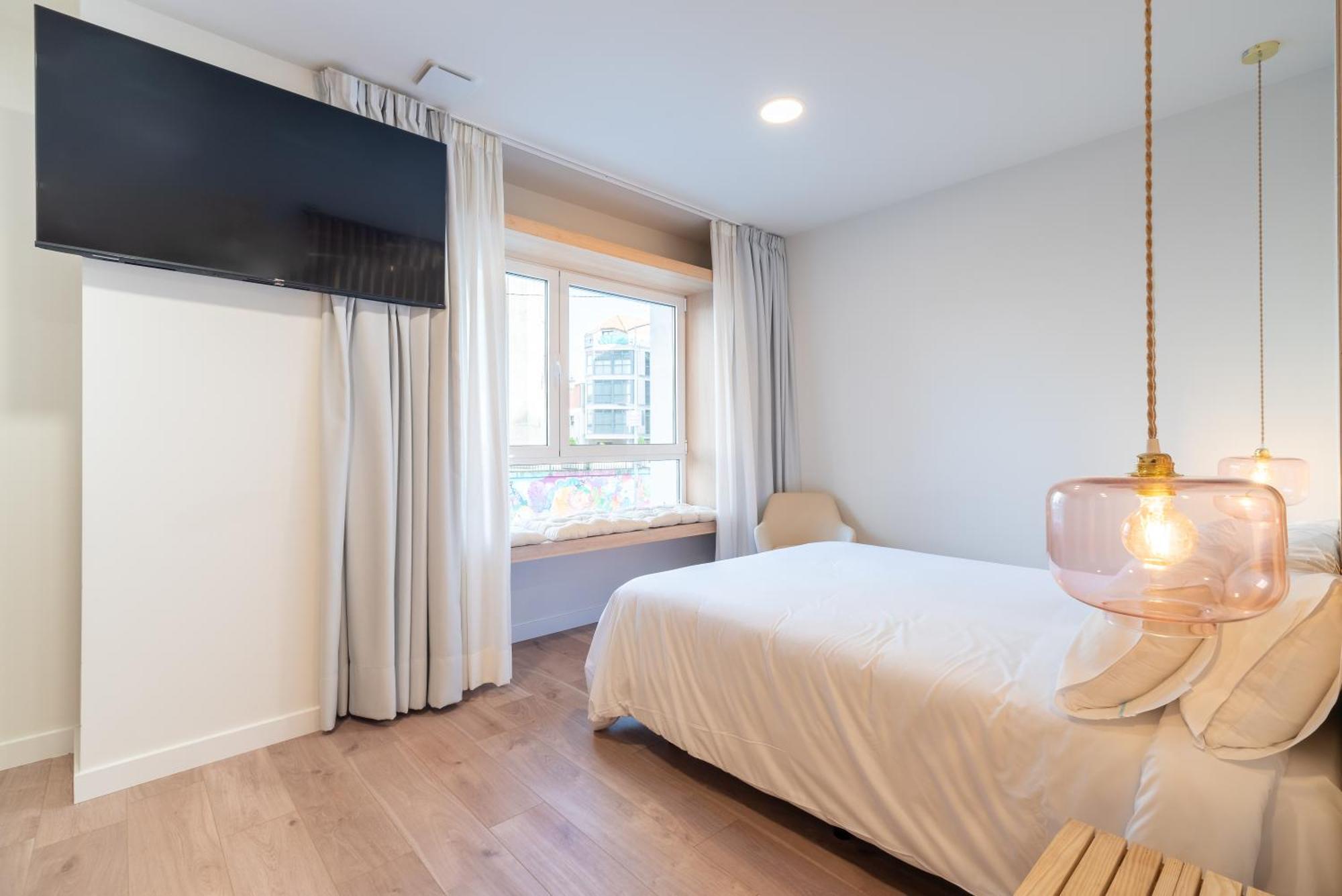 Apartamentos Turisticos Fatima, En El Centro De Vigo Luaran gambar